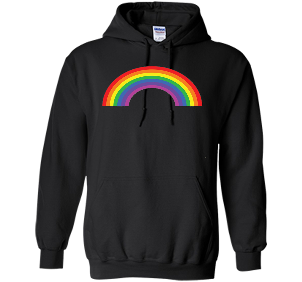 Rainbow Shirt ~  Plain 80s Inspired Graphic Tee