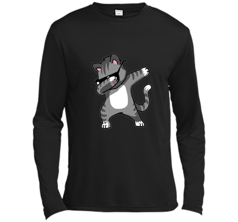 Dabbing Cat Funny Shirt Dab Hip Hop Dabbing Kitten