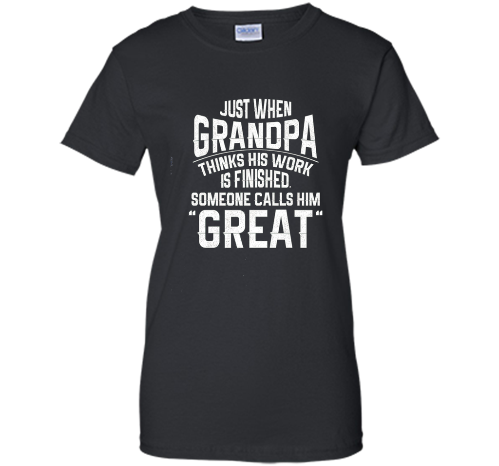Men's Great Grandpa Family T Shirt