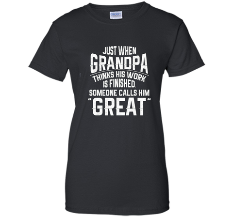 Men's Great Grandpa Family T Shirt