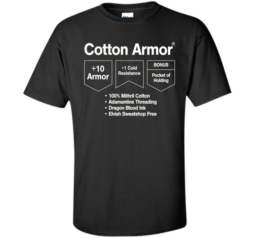 Cotton Armor:  Role Playing T-shirt