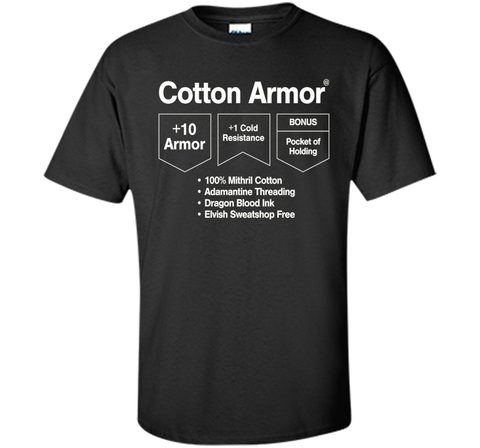 Cotton Armor:  Role Playing T-shirt