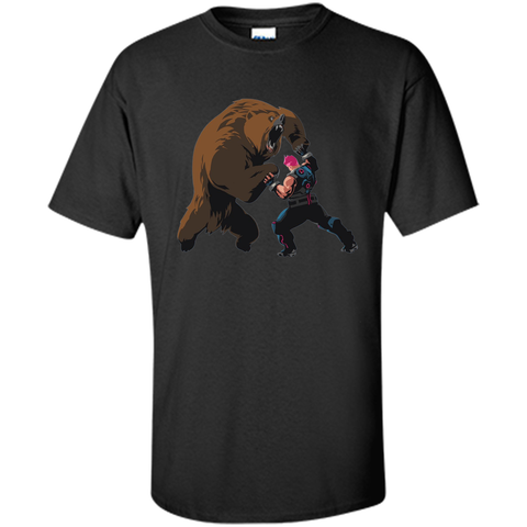 Overwatch Zarya Bear Spray Tee Shirt