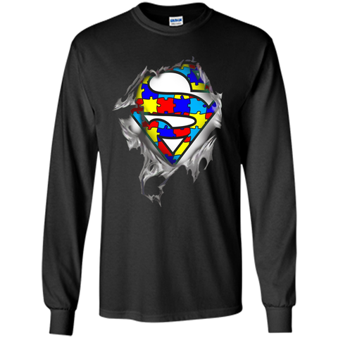 Autism Awareness Day Gifts Super Autism T-shirts color
