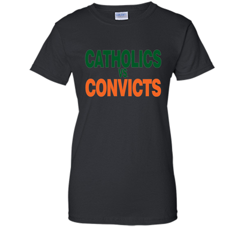 Catholics Vs. Convicts 1988 Classic T Shirt Vintage