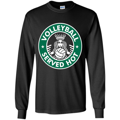 Volleyball Served Hot T-Shirt - Great Volleyball Player Tee