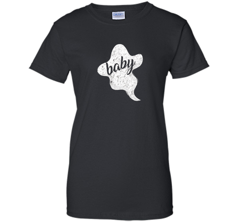 Baby Ghost Halloween T Shirt Ladies Custom