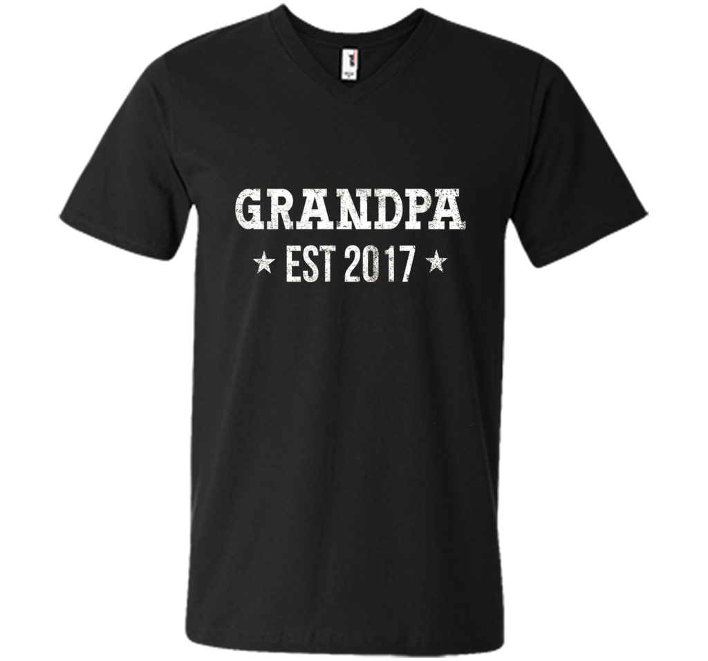 New First Time Grandpa Shirt Funny Dad Fathers Day Gift