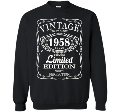Vintage Born in 1958 59 Years Old Birthday Tshirt