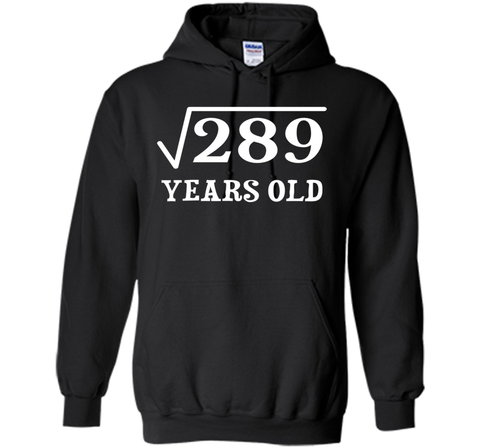Square Root of 289 17 yrs years old 17th birthday T-Shirt