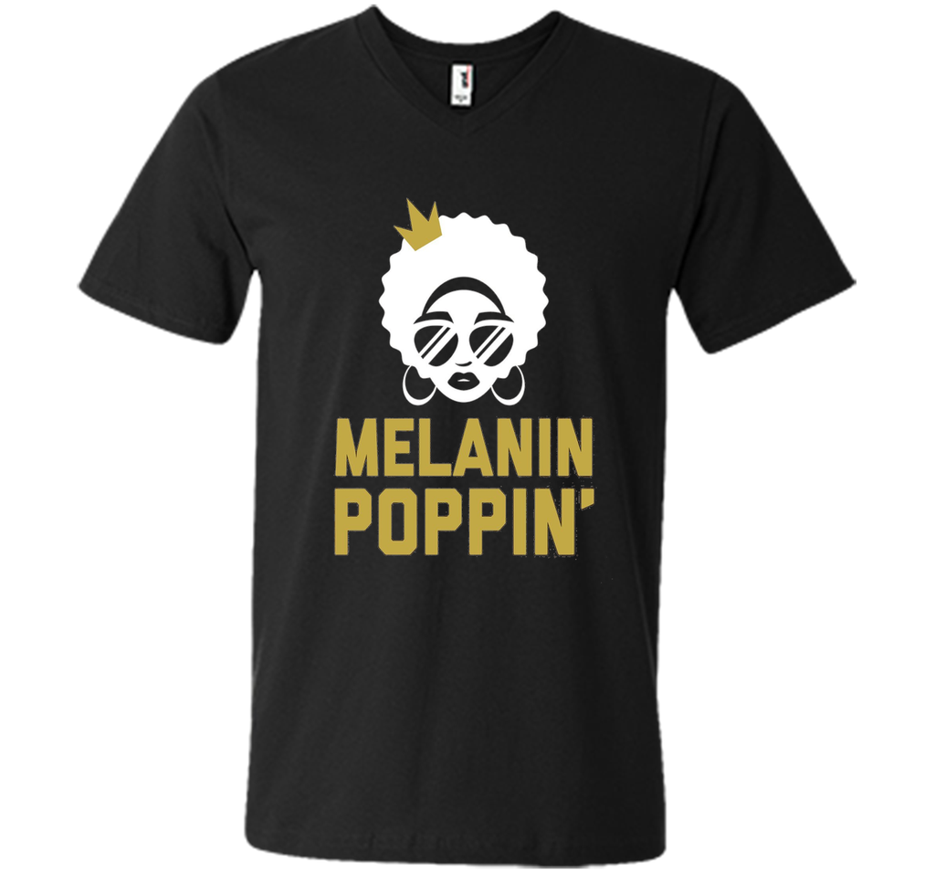 Melanin Poppin' Shirt / Melanin T-Shirt Queen Skin Color
