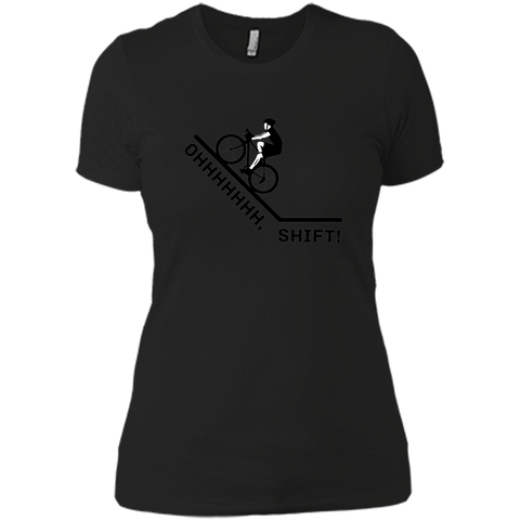 Oh Shift Bicycle Bike Rider Funny T-Shirt