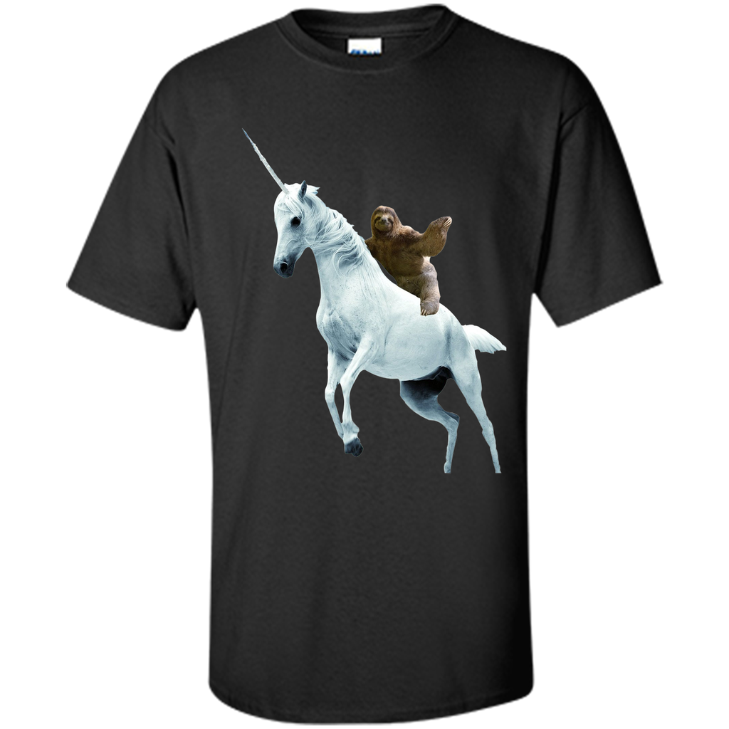 Unicorn Sloth T Shirt Design- Funny Animal T Shirt