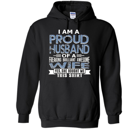 Proud husband of brilliant wife Father Day Best Gift Shirt