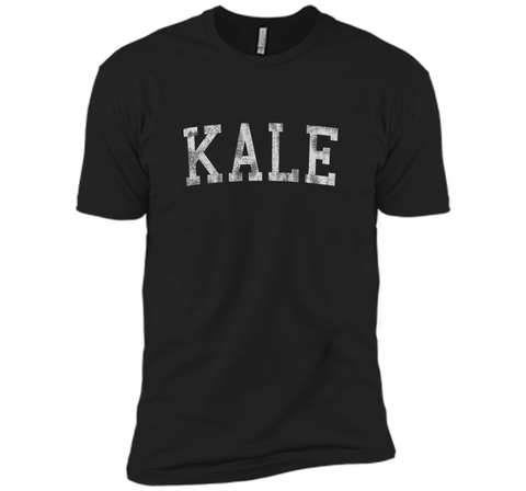 Retro Kale University Funny Vegan T-Shirt