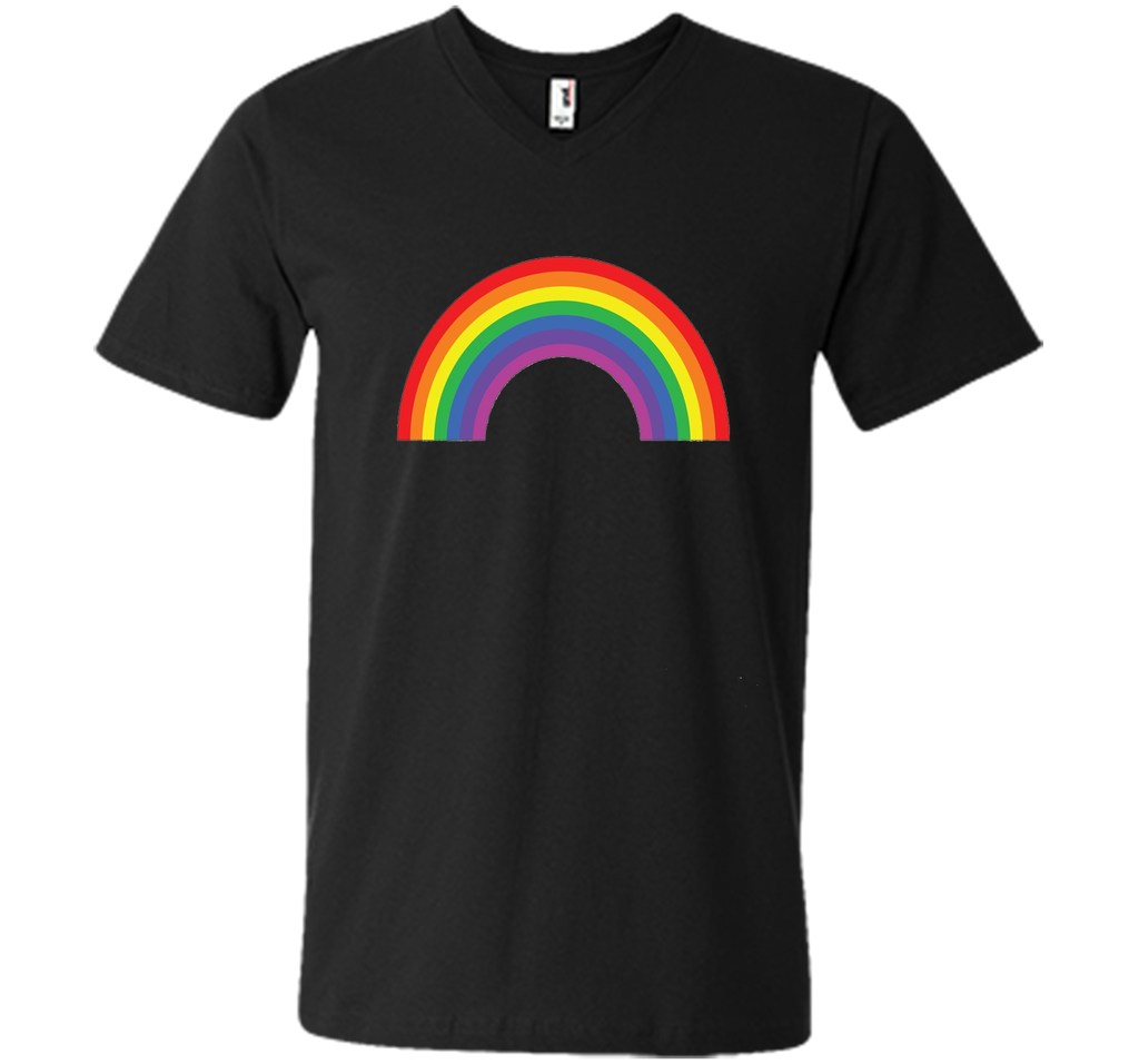 Rainbow Shirt ~  Plain 80s Inspired Graphic Tee