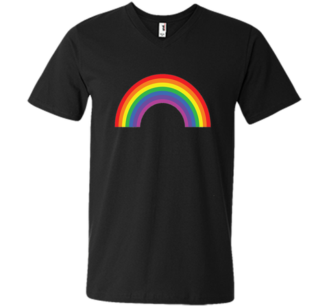 Rainbow Shirt ~  Plain 80s Inspired Graphic Tee