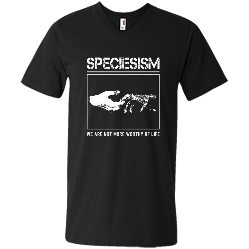 SPECIESISM vegan animal rights t- shirt