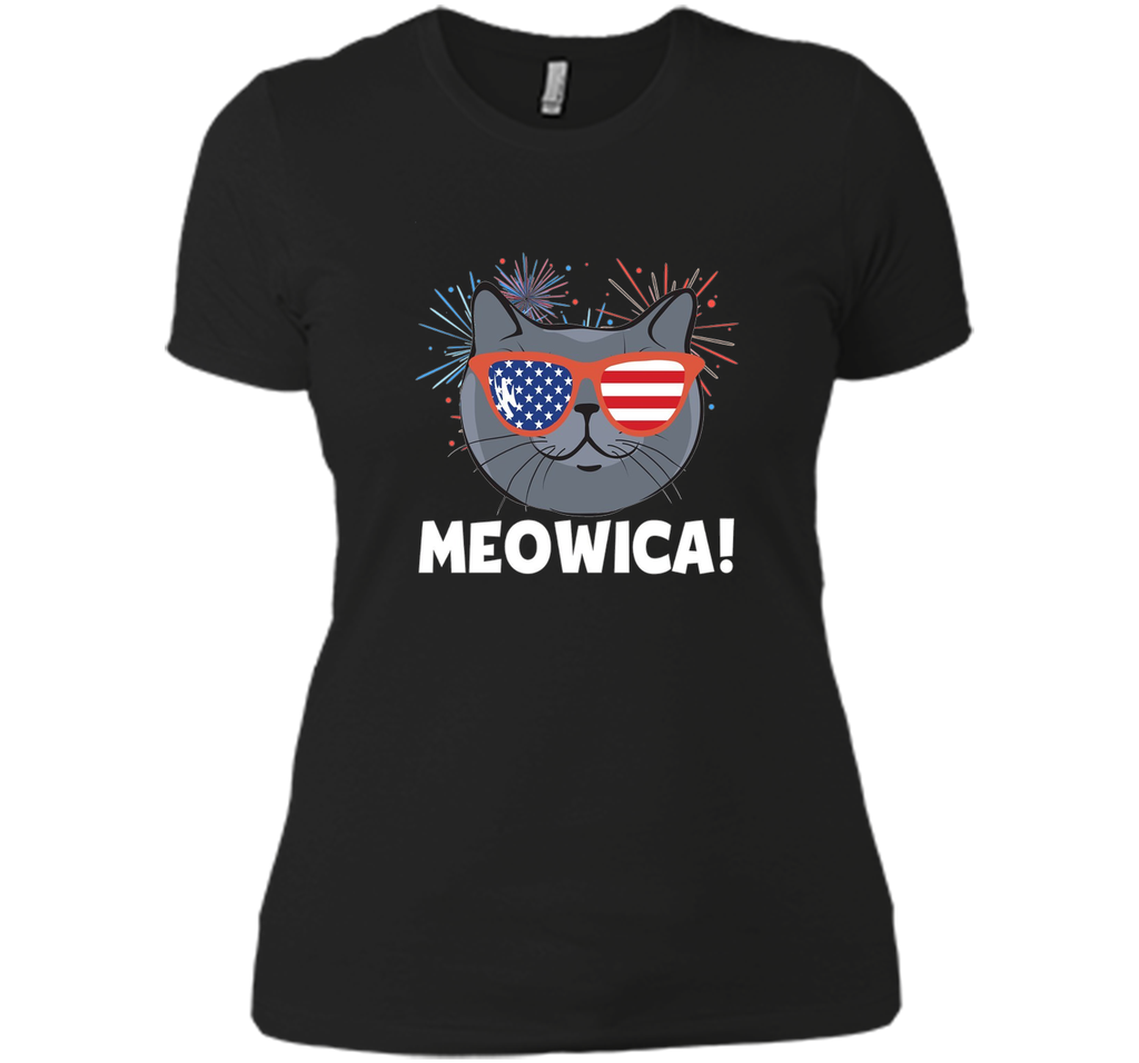 Meowica Shirt | Funny Cat Shirts | Fourth Of July Shirt 4th
