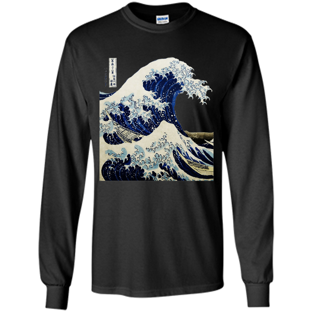 Kanagawa Japanese The great wave T shirt