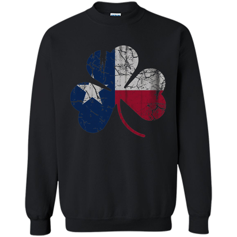 Irish Flag of Texas Shamrock Shirt
