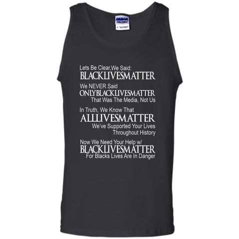 DeBran Let's Be Clear We Said Black Lives Matter T-Shirt