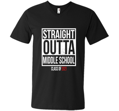 Straight Outta Middle School Graduation Gift T-Shirt
