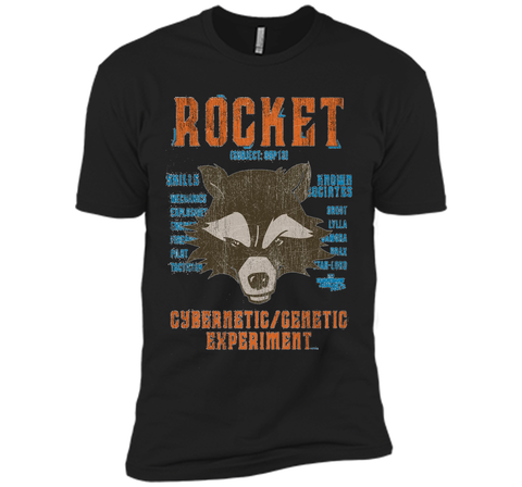 Marvel Rocket Guardians of the Galaxy 2 List Graphic T-Shirt