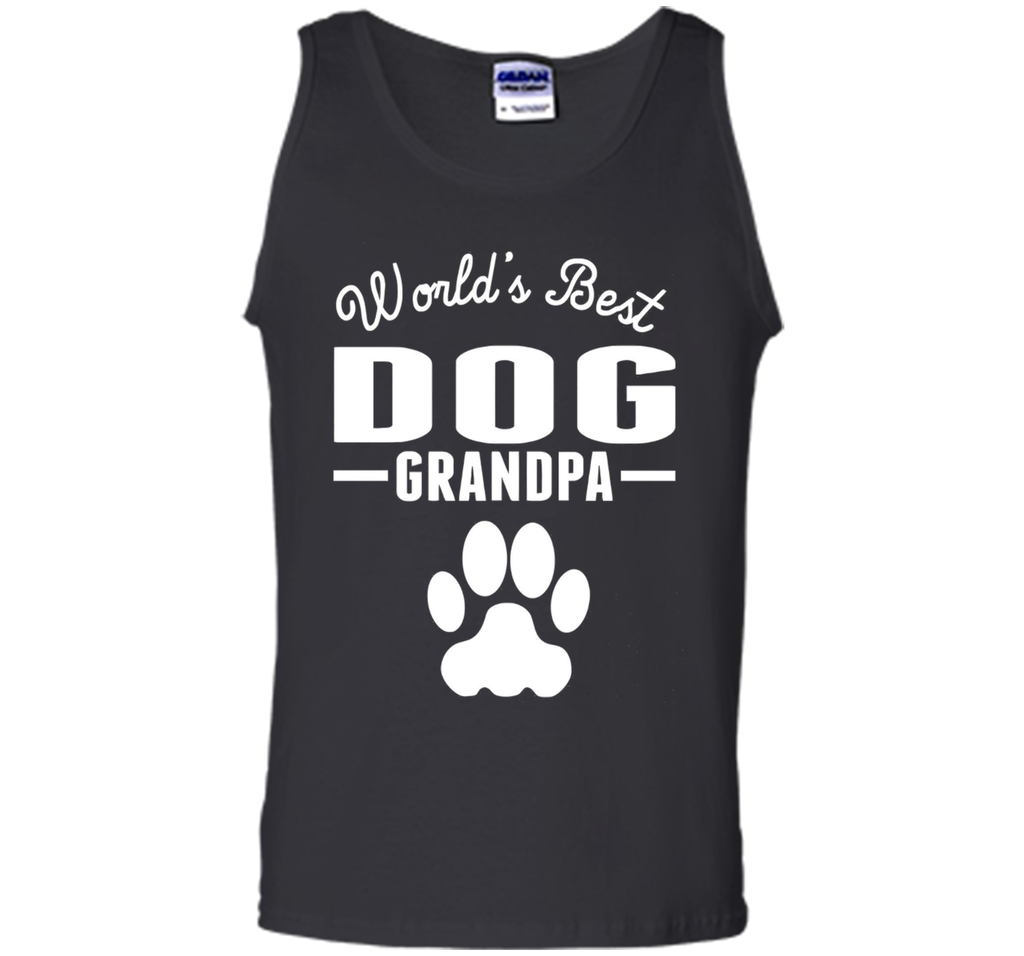 Men's World's Best Dog Grandpa T-Shirt