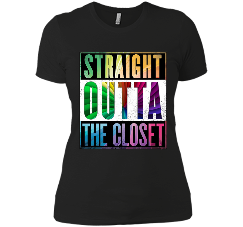 Straight Outta The Closet - Gay Pride LGBT T-Shirt