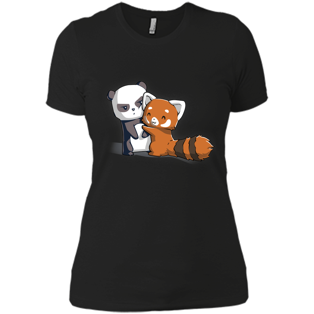 panda hug-lovely animal t shirt