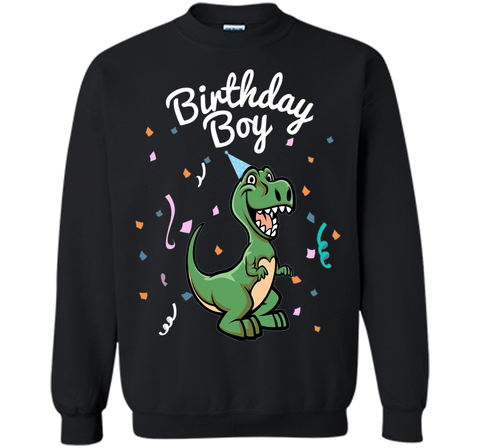 Birthday Dino T-rex T-shirt Dinosaur Boy Kids Party Tees