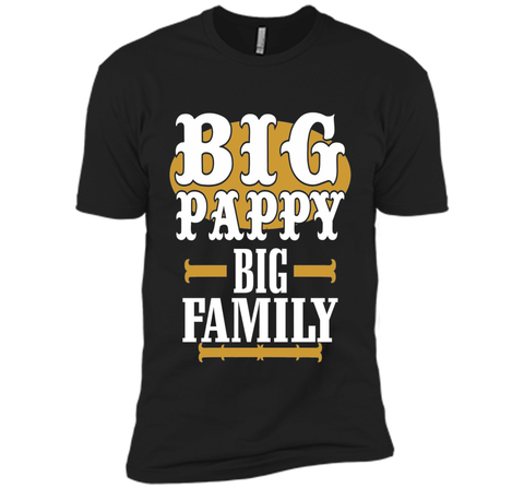 Mens Big Pappy Big Family Father's Day T shirt Gift