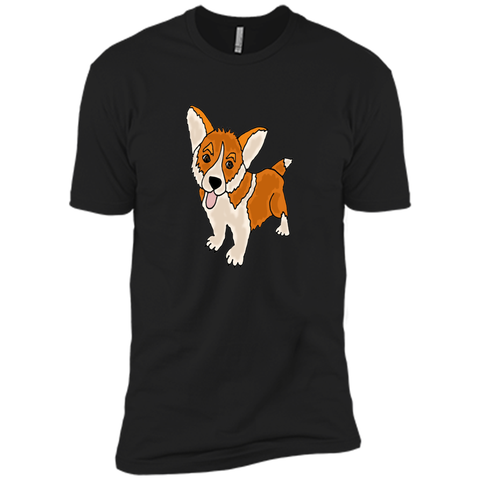 funny cool welsh corgi puppy dog art T-Shirt