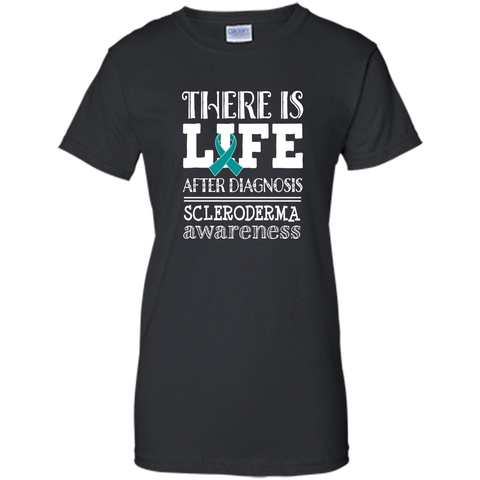 Scleroderma Awareness Teal Ribbon T-shirt Walk Tee