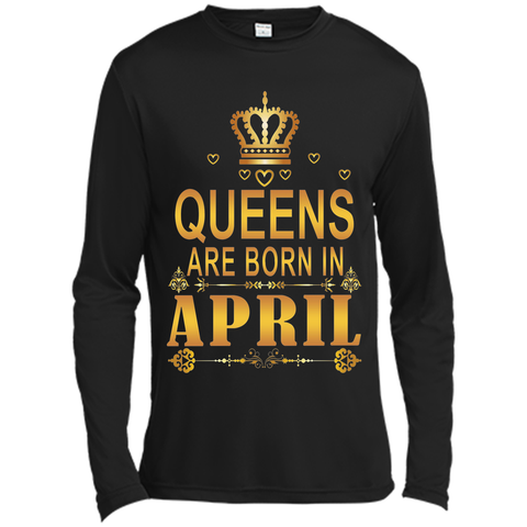 QUEENS ARE BORN IN APRIL SHIRT