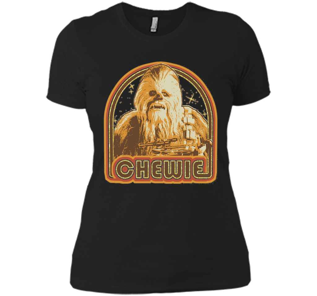 Star Wars Chewbacca Retro Chewie Vintage Graphic T-Shirt