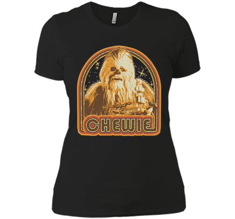 Star Wars Chewbacca Retro Chewie Vintage Graphic T-Shirt