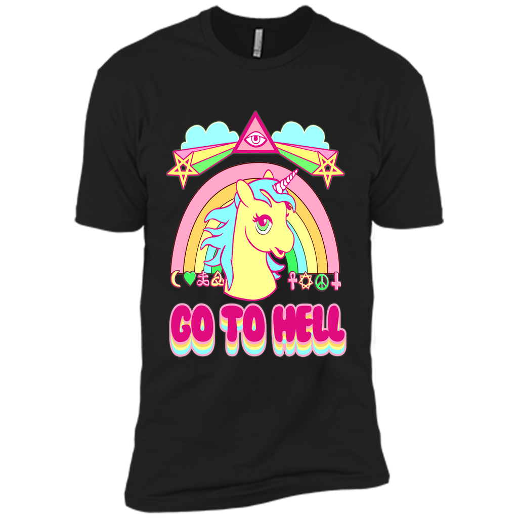 Go To Hell - Unicorn T shirt