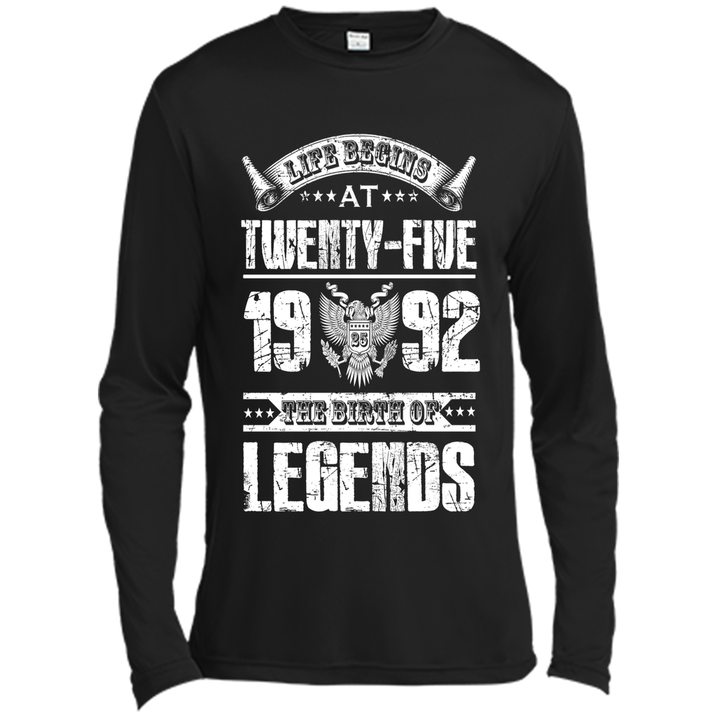 Life begins at 25, 1992 the birth of legends- 1992 T Shirt shirt