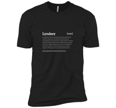 Lyndsey is an Awesome Chick | Funny Compliment T-shirt