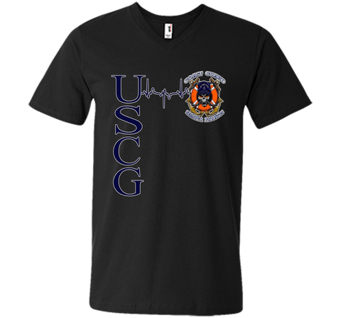 Coast Guard Heartbeat T-Shirt cool shirt
