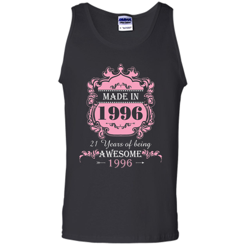 Made In 1996 T Shirt- 21 Years Old 21th Birthday Gift