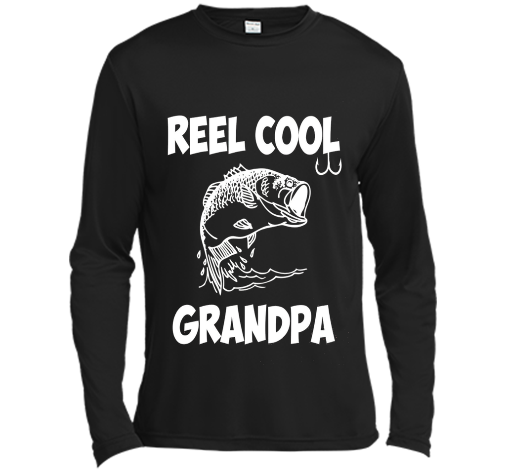 Reel Cool Grandpa Funny Fishing Gift T-Shirts