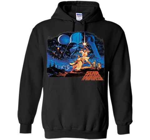 Star Wars Classic Scene Graphic T-Shirt