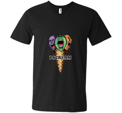 Mens TalArtee screaming icecream Illustration T-Shirt (Men)