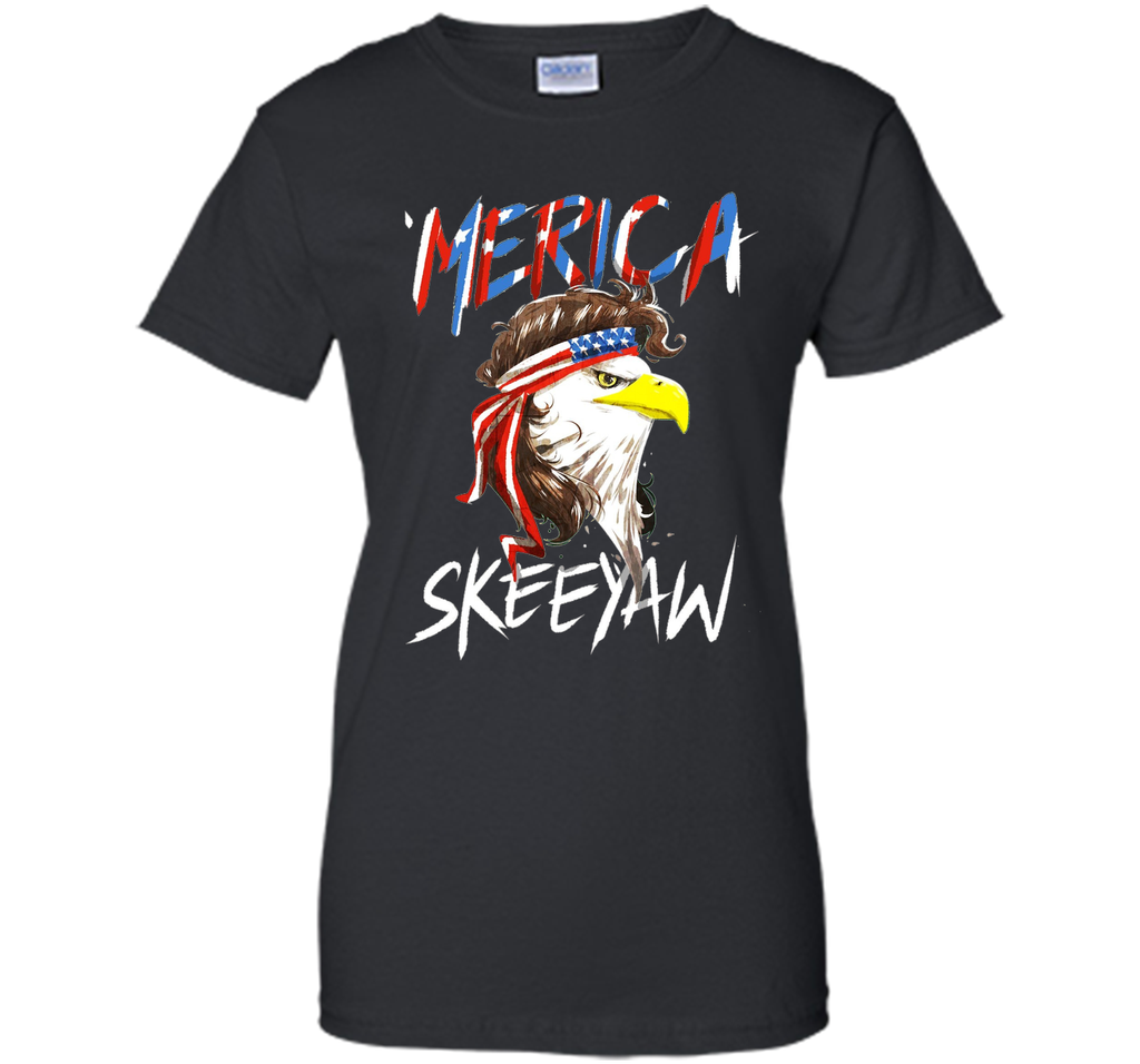 Eagle Mullet Merica American USA 4th of July Freedom T-shirt