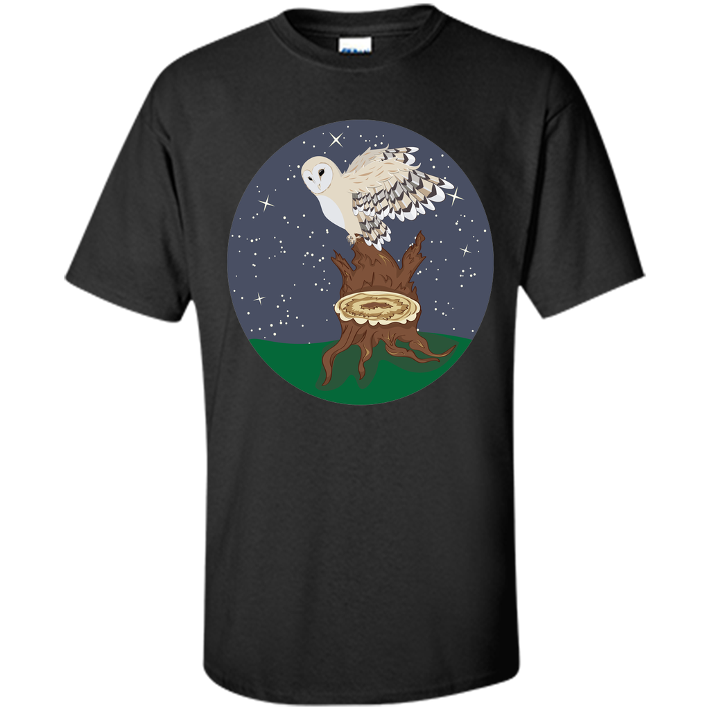 Admirable Barn Owl On A Stump 2017 T Shirt