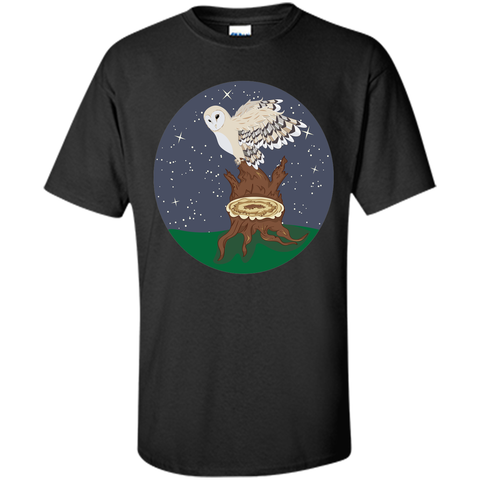Admirable Barn Owl On A Stump 2017 T Shirt