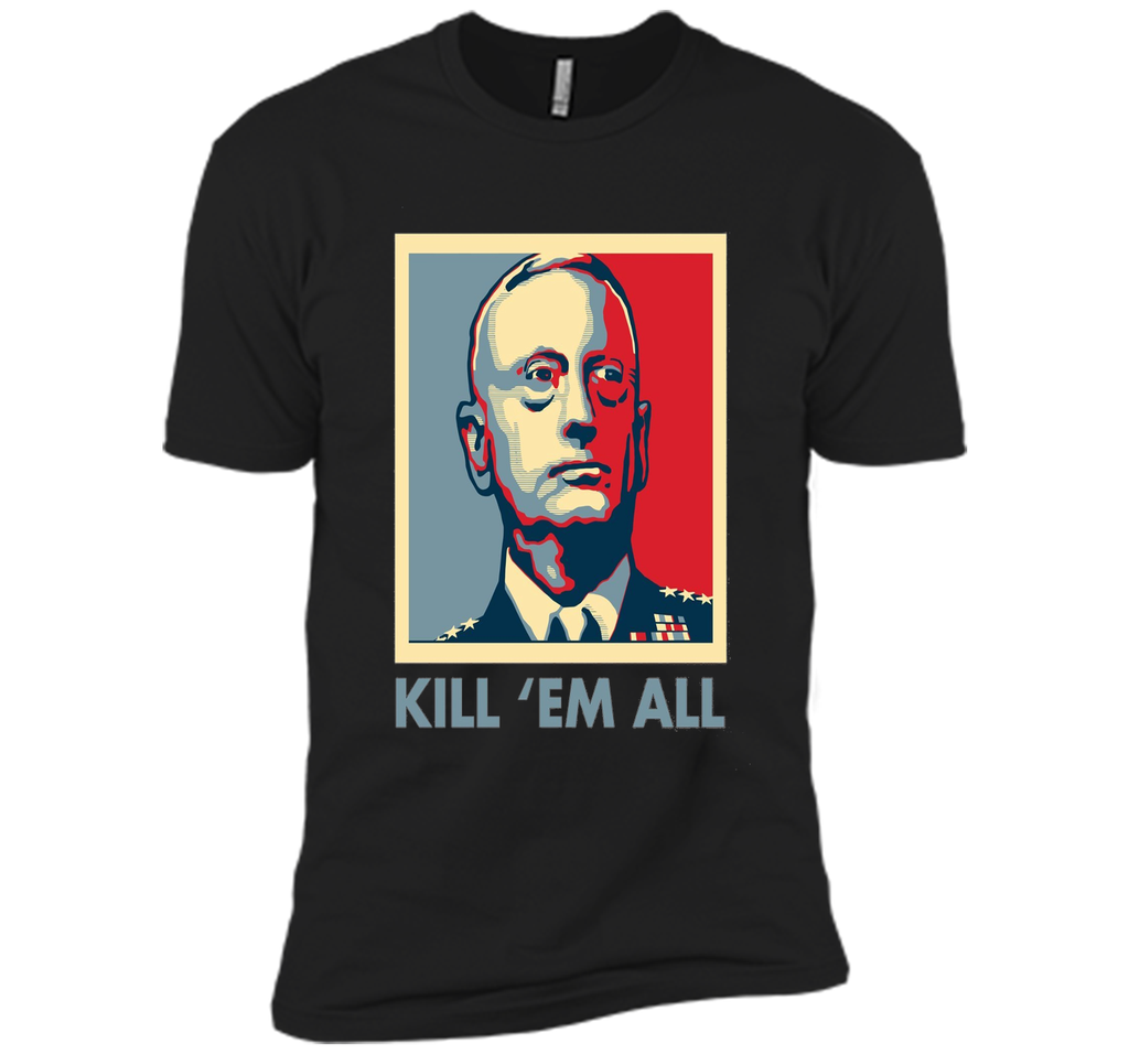 Kill 'Em All General Mad Dog Mattis Knifehands T-shirts